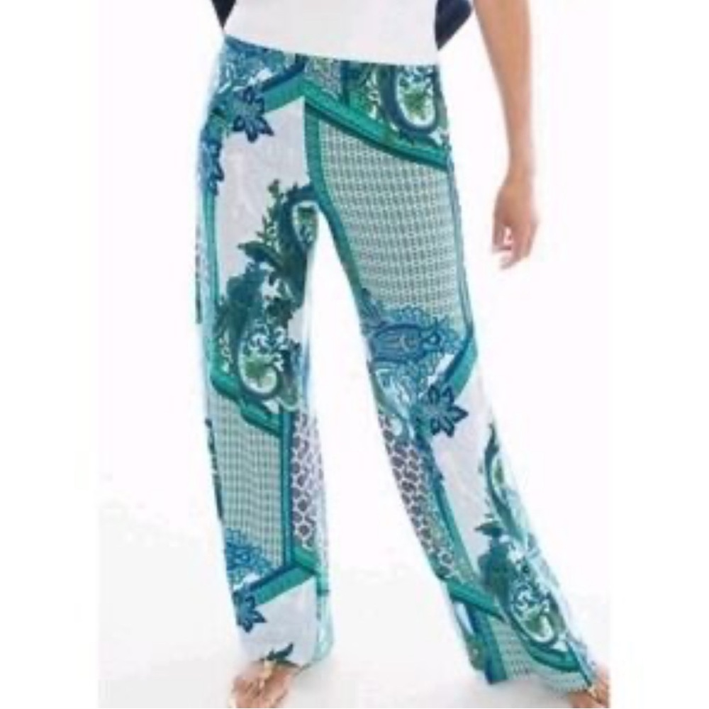 CHICO’S PLAZZO PANTS IN SIZE 1 NWOT!